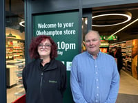 Okehampton Budgens opens its doors