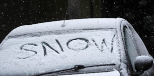 Possibility of snow and ice for South West as Met Office issue warning