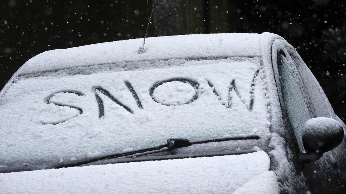 Possibility of snow and ice for South West as Met Office issue warning