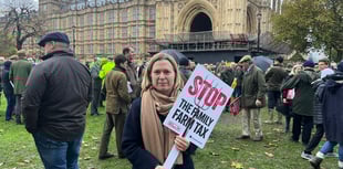 MP joins farmers' rally