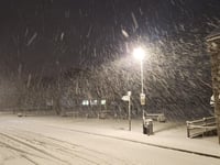 Snow closing schools in West Devon today