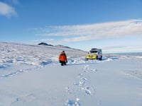 Stranded backpacker rescued in blizzard conditions on Dartmoor 