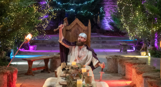 Looking back at Viking Christmas at National Trust Buckland Abbey. Pictures by National Trust/Steve Haywood.