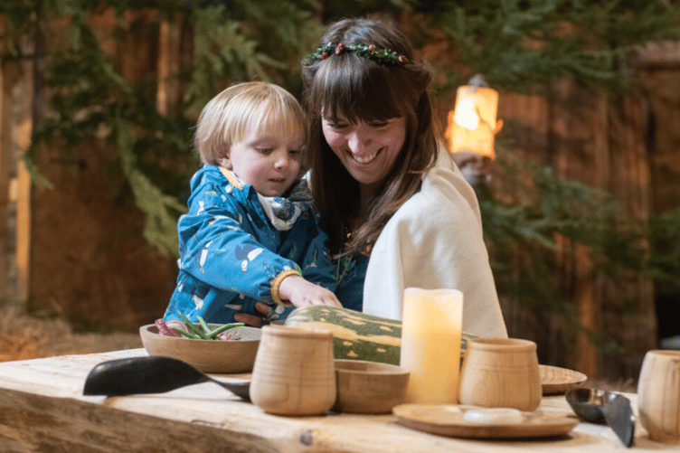A glimpse back into Medieval Christmas for all the family at Buckland Abbey. Photo by National Trust/Steve Haywood.