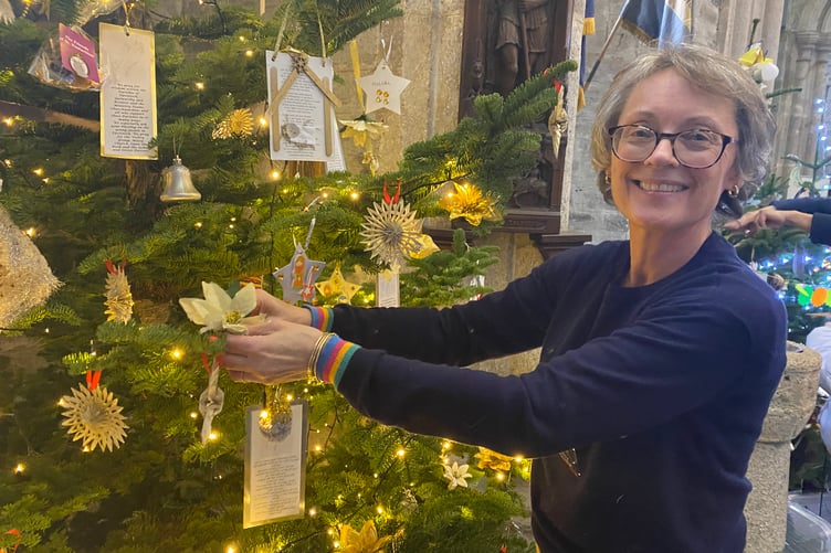 Tavistock Christmas Tree Festival - Eustachius' Church contribution with XXX