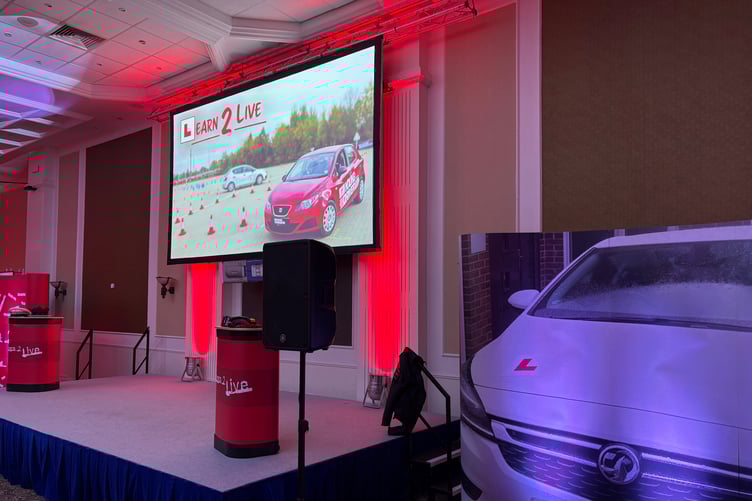 Year 12s from Tavistock College at Learn 2 Live event promoting road safety aimed at young road user. (Picture: Tavistock College)