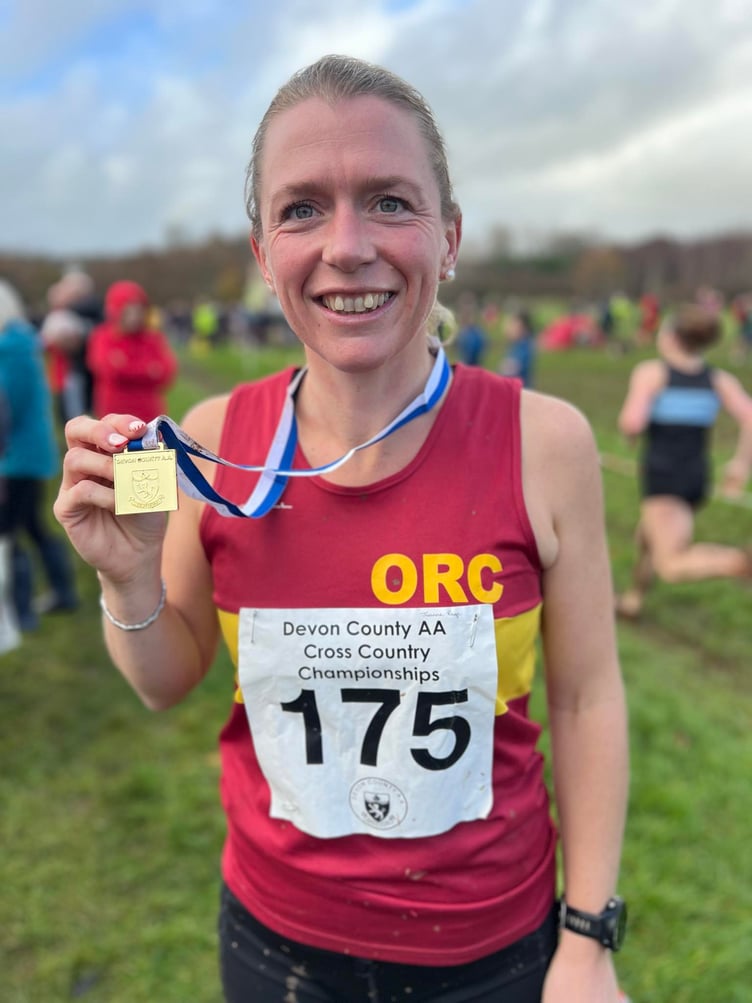 Jo Page at Westward League XC