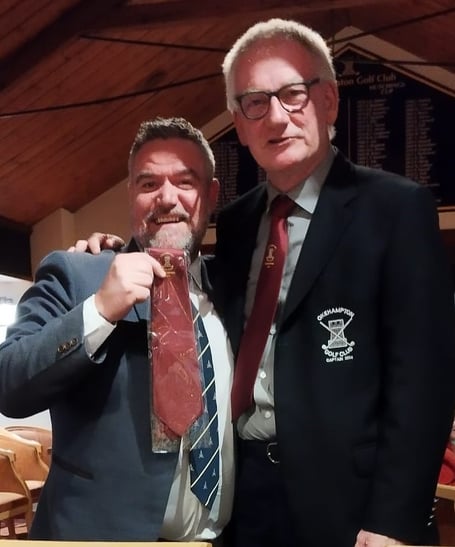 Passing on the baton at Okehampton Golf Club
