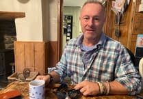 Horrabridge widower's swim challenge tribute to wife