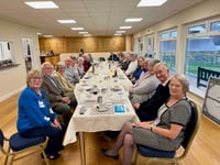 Christmas presentation lunch for bowlers