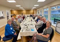 Christmas presentation lunch for North Tawton bowlers