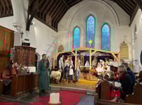 Church Nativity invitation 