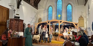 Church Nativity invitation 