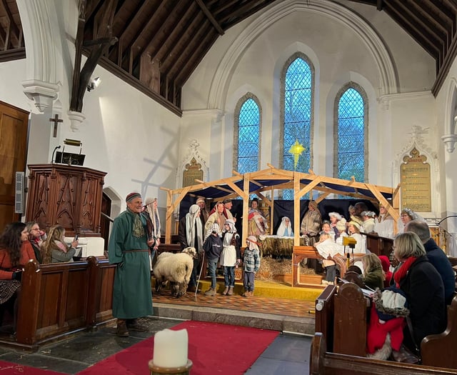 Church Nativity invitation 