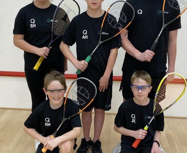 The superb seven representing Devon