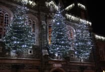 Tavistock poignant festive lights to remember loved ones