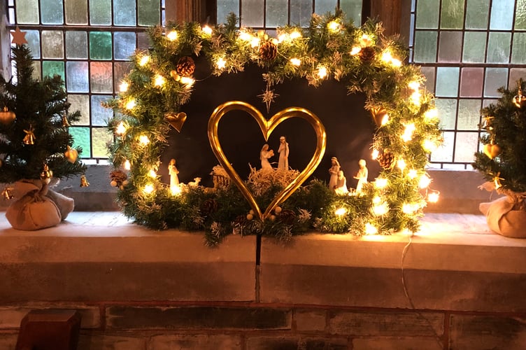 The magic of the Nativity is being celebrated at Horrabridge parish church