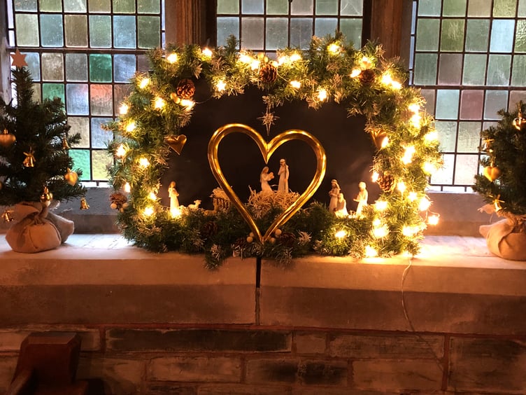 The magic of the Nativity is being celebrated at Horrabridge parish church