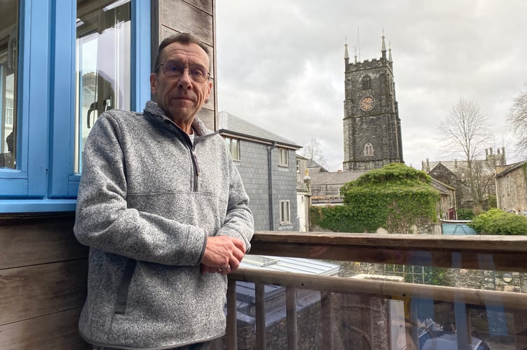 Tim Alderson is finding St Eustachius' Church Bells a right headache..