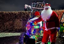 Bere peninsula staging community tractor run