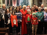 Broadcast legend at festive concert
