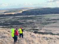 Walkers rescued from boggy Dartmoor 