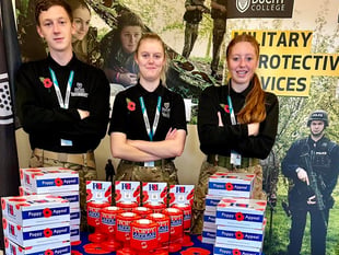 Record amount raised by Duchy College students for Poppy Appeal