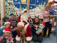 Tavistock traffic warden makes Santa's day
