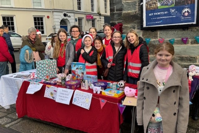 The ten young ambassadors from Tavistock Lions Club take on their biggest challenge yet with fundraising for RSPCA. (Picture: Tavistock Lions Club)