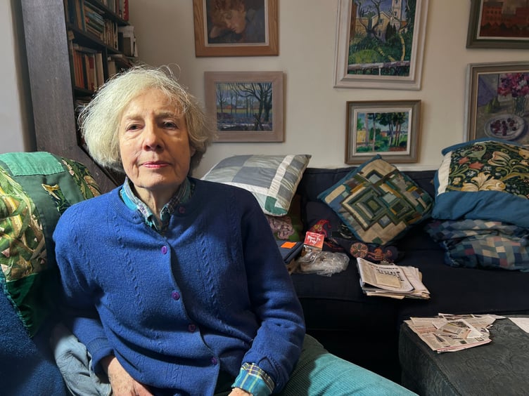 Judith Davies was left stranded when the bus from Okehampton Station to Tavistock failed to arrive