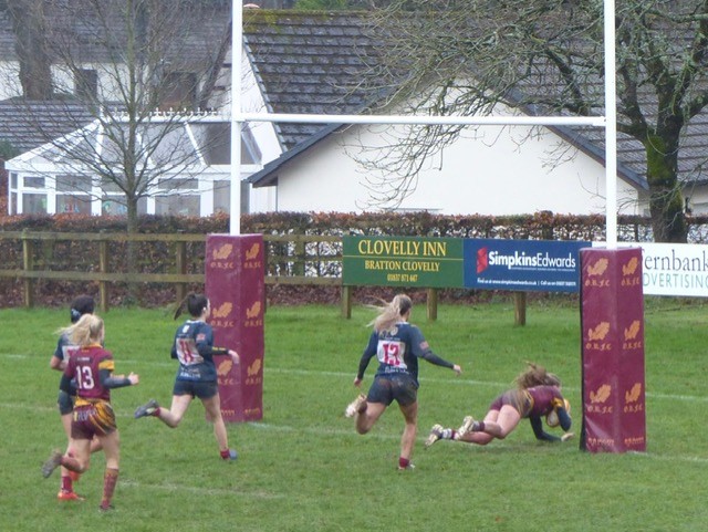 Try time for Okehampton ladies