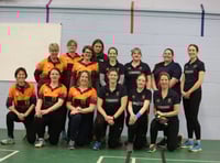Ladies indoor cricket Moorland Maidens v Tavistock Lions