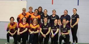 Ladies indoor cricket Moorland Maidens v Tavistock Lions