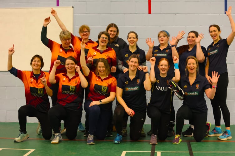 Indoor ladies cricket - Moorland Maidens v Tavistock Lions.