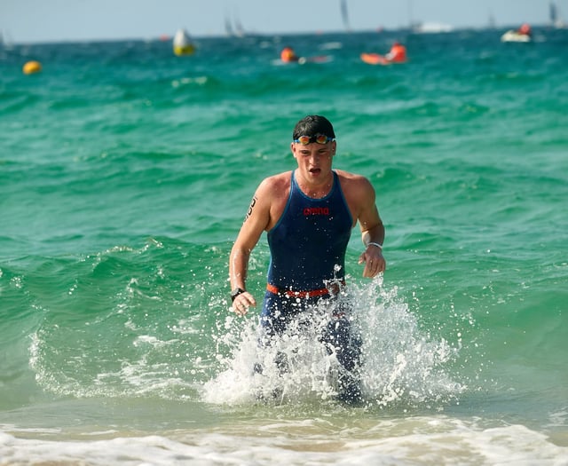 Student battles seasickness in open-swim triumph