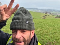 Dad's three-week charity trolley 'dash'