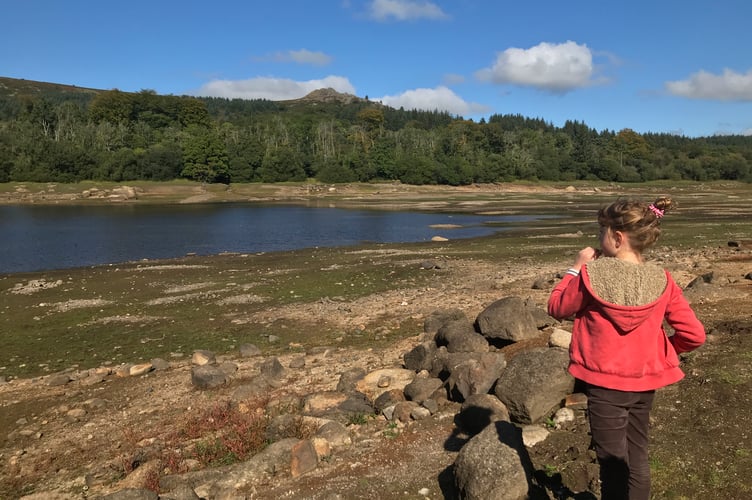 Burrator Reservoir back in October 2022, when water levels were low. South West Water says is has enough water for the next 25 years, and building another reservoir would be a 'last resort'