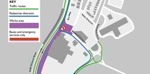 New temporary commuter traffic plan 