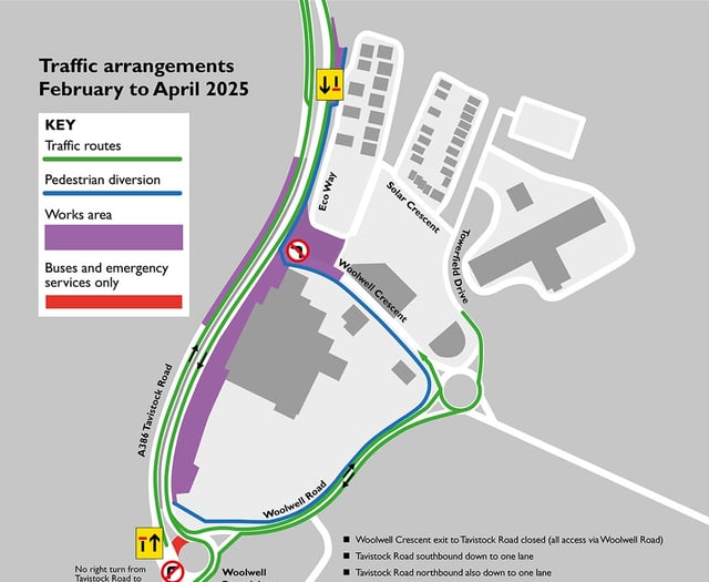 New temporary commuter traffic plan 