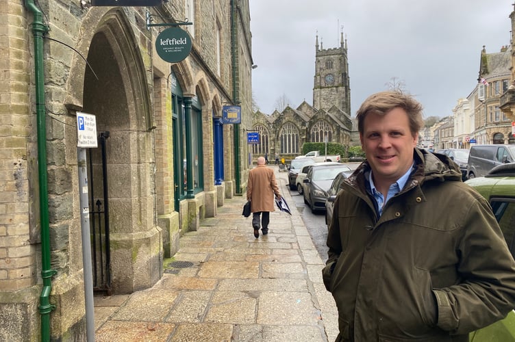 New Tavistock Town Councillor Richard Edlman.