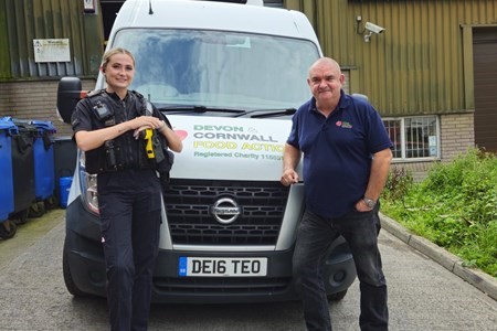 Devon and Cornwall Police with Devon and Cornwall Food Action