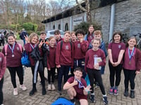 Horrabridge swimmers make a winning splash