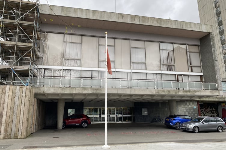 Plymouth Council House, where Plymouth City Council meets