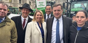 Mel Stride campaigns against farm tax at Westminster