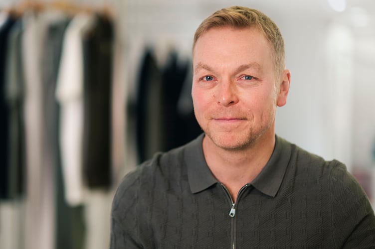 Sir Chris Hoy is supporting an M&S Campaign to highlight prostate cancer checks. 