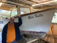 Tavistock sailor's landlocked boat project