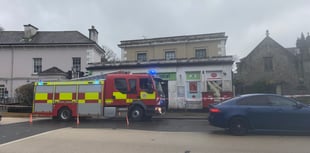 Fire crew called to fire at Tavistock convenience store