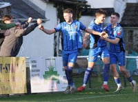 Former Willand duo strike in massive Tavi victory