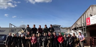 Tavistock Young Farmers raise 'fabulous' sum with annual dung run