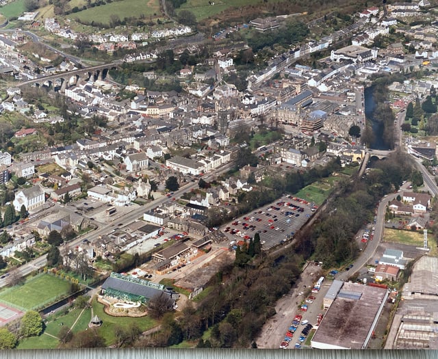 Picture: Can you date this bird's eye view of Tavistock?